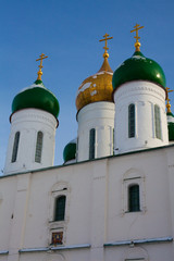 Fototapeta na wymiar Cathedral of Assumption (Uspenski) in Kolomna. Russia