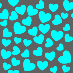 Valentine's day seamless pattern,