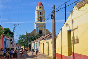 Stadtansicht, Straßenszene, Trinidad, Kuba