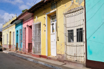Stadtansicht, Straßenszene, Trinidad, Kuba
