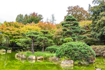 Japanischer Garten am Rhein in D&uuml;sseldorf