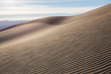 Fototapeta na wymiar Mesquite Flat Sand Dunes, Death Valley USA