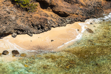 Saint Vincent and the Grenadines,   view from fort Fort Duvernette