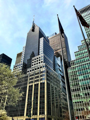 Manhattan, New York City, office buildings. Midtown