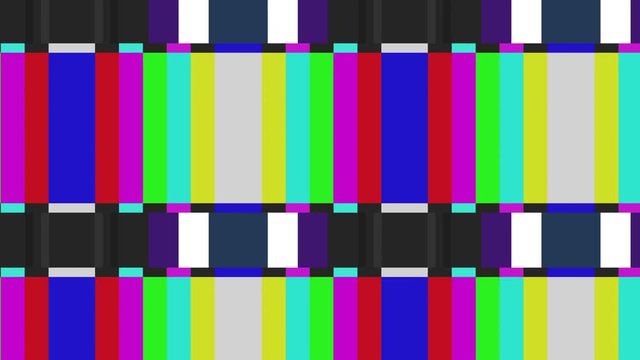 zooming tv bars test background