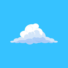 White cloudlet illustration