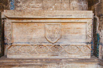 ruins of a medieval monastery