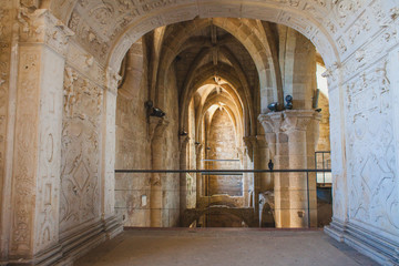 ruins of a medieval monastery