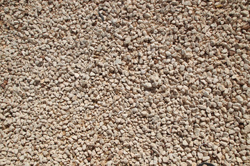 Small gravel of different colors background