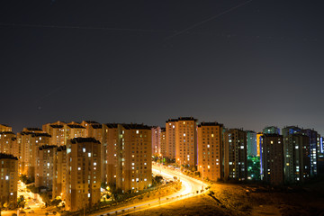 Fototapeta na wymiar city at night, night, city