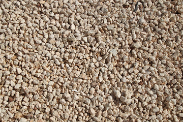 Small gravel of different colors background