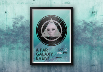 Sci-Fi Style Poster Layout