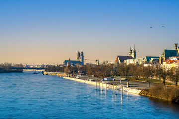 Magdeburg, Landeshauptstadt von Sachsen Anhalt in Deutschland