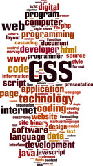 CSS word cloud