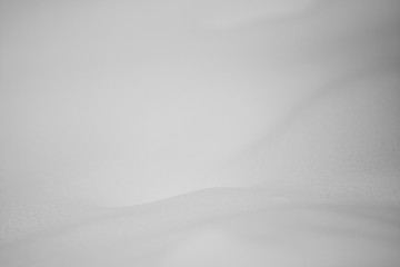 Abstract snow shapes