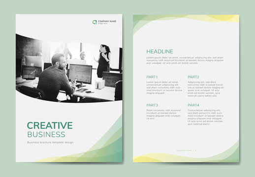 Creative Business Brochure Layout