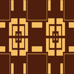 Obraz premium Seamless Art Deco Pattern