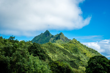 Kualoa Ranch Mountains