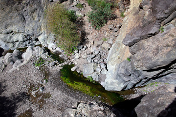 Wanderung durch den Barranco de Las Angustias