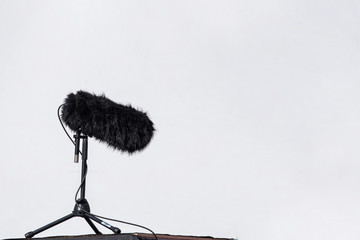 Outdoor shooting microphone,