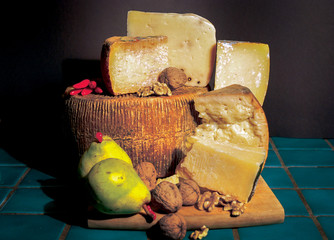 Pecorino cheese from Sardinia