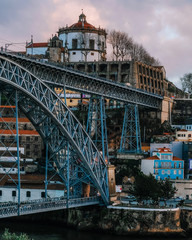 dom luis bridge porto portugal