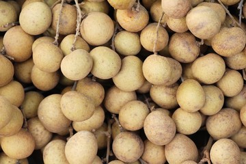 longan delicious ,Thai fruit at street food