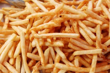 French fries is delicious at street food