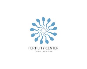 Sperm logo vector