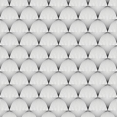 Vector seamless pattern. Modern stylish abstract texture. Repeating geometric tiles from striped elements