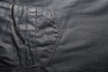 Denim texture for background.Black jeans 