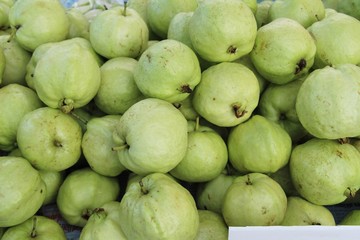 Guava fruit is delicious at street food