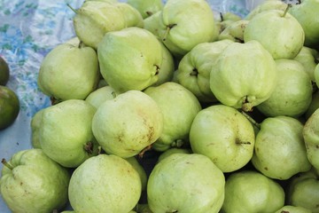Guava fruit is delicious at street food
