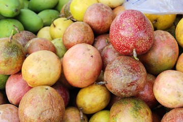 Passion fruit is delicious at street food