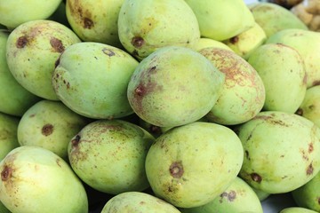 Mango fruit is delicious at street food