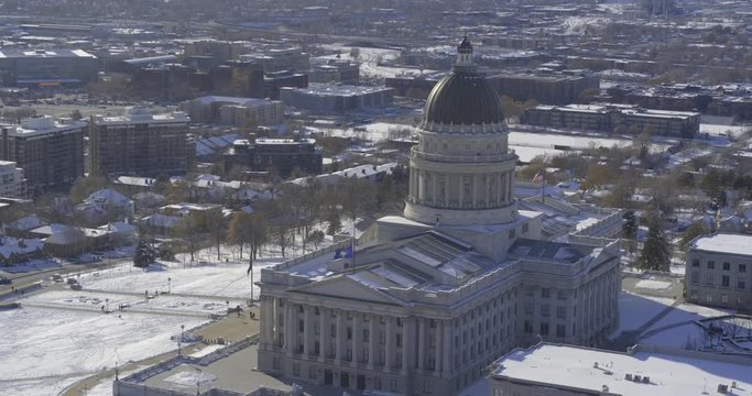 Captiol Building Winter