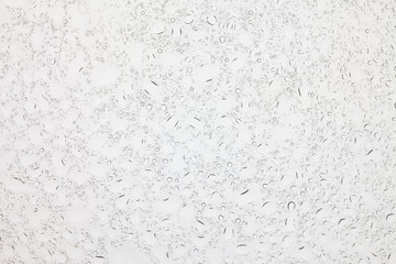 Obraz premium Rain droplets on glass background, Water drops on glass.