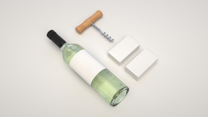 Wine or sommelier branding template