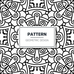 Seamless ethnic and tribal pattern