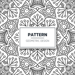 Seamless ethnic and tribal pattern