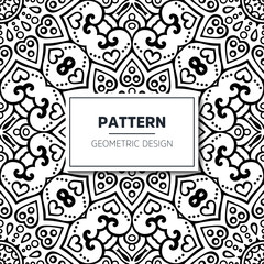 Seamless ethnic and tribal pattern