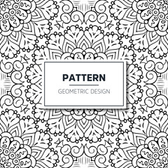 Seamless ethnic and tribal pattern