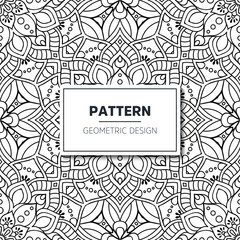 Seamless ethnic and tribal pattern