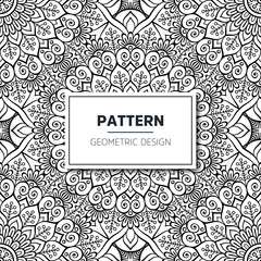 Seamless ethnic and tribal pattern