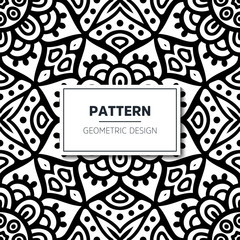 Seamless ethnic and tribal pattern