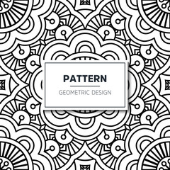 Seamless ethnic and tribal pattern
