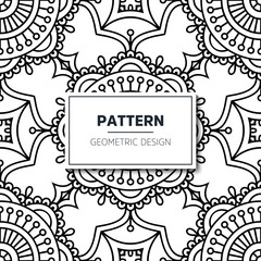 Seamless ethnic and tribal pattern