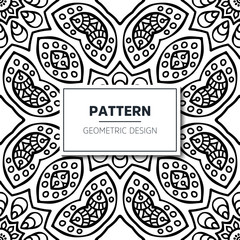 Seamless ethnic and tribal pattern