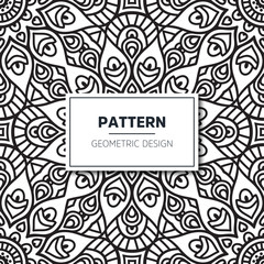 Seamless ethnic and tribal pattern