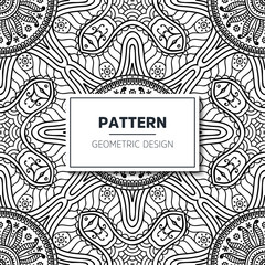 Seamless ethnic and tribal pattern
